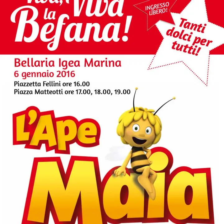 FESTA DELLA BEFANA CON L'APE MAIA