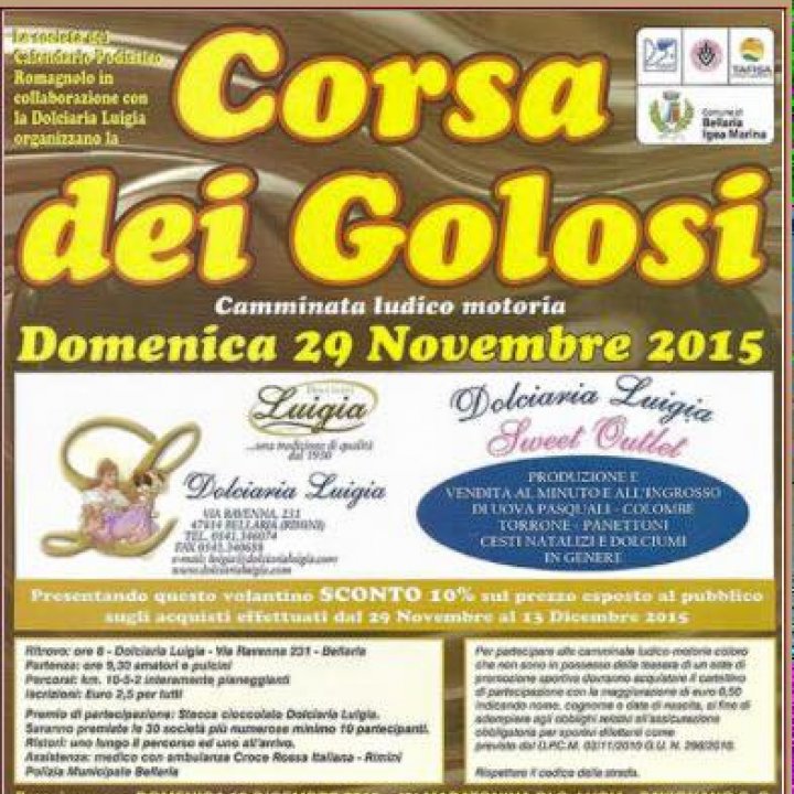 CORSA DEI GOLOSI