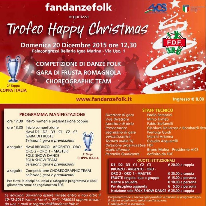 TROFEO HAPPY CHRISTMAS