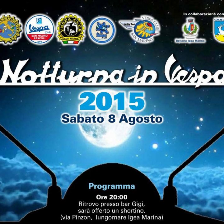 NOTTURNA IN VESPA