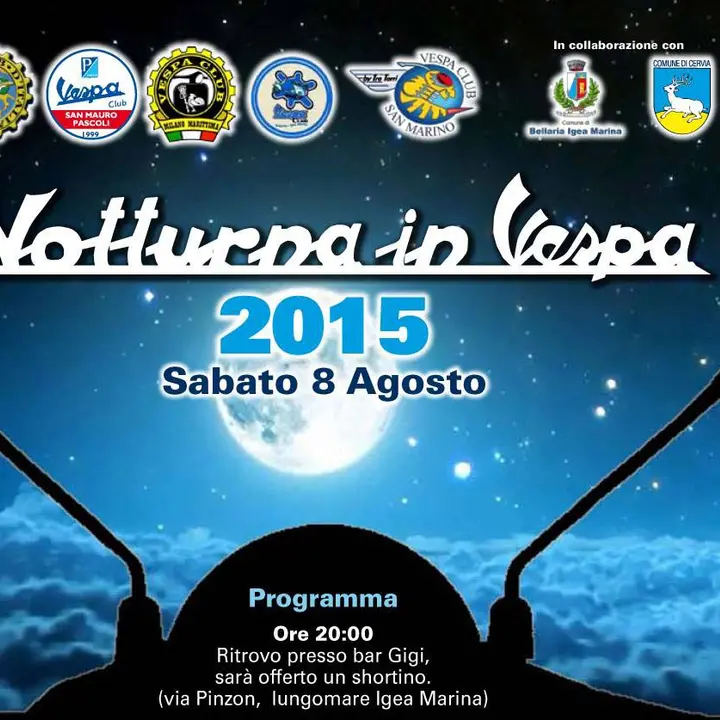 NOTTURNA IN VESPA NOTTURNA IN VESPA