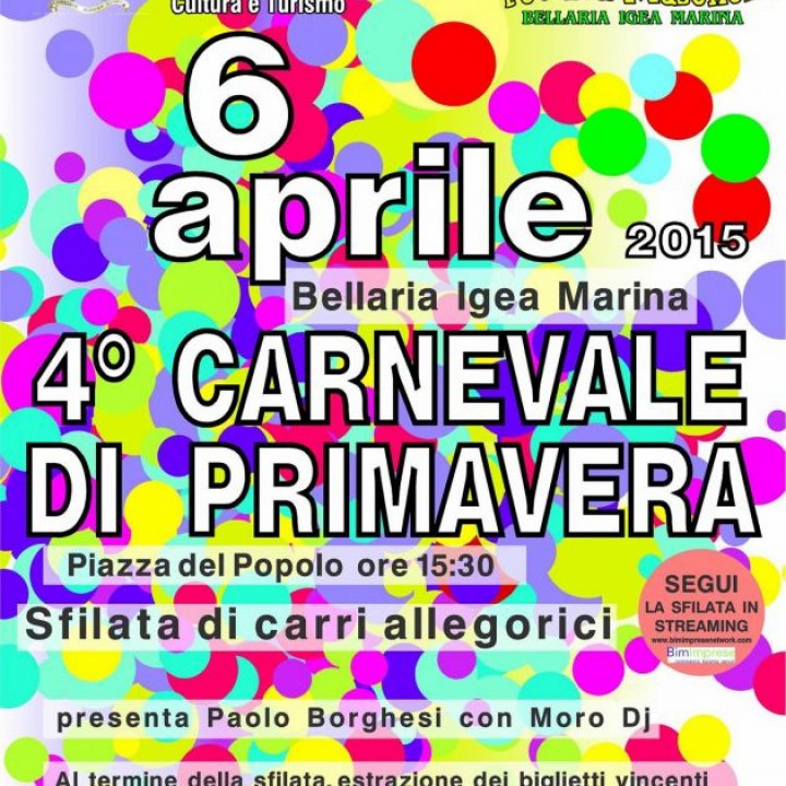 4° CARNEVALE DI PRIMAVERA 6 aprile 2015