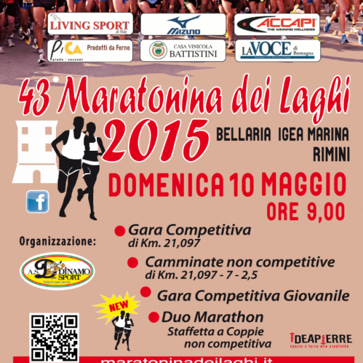 MARATONINA DEI LAGHI 10 maggio 2015