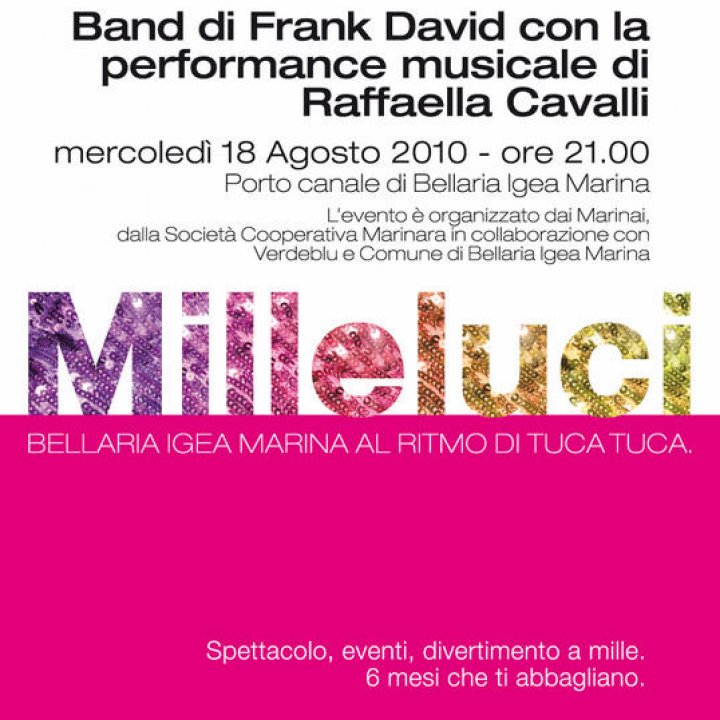 FESTA DEL MARE MILLELUCI - Porto canale di Bellaria Igea Marina