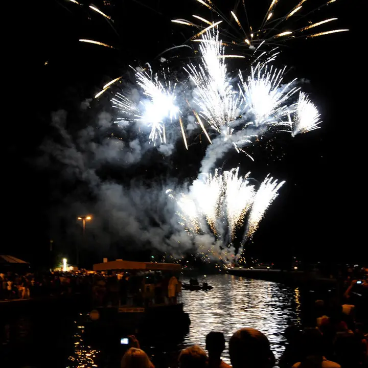FUOCHI D'ARTIFICIO DI FERRAGOSTO. 14 agosto 2011
