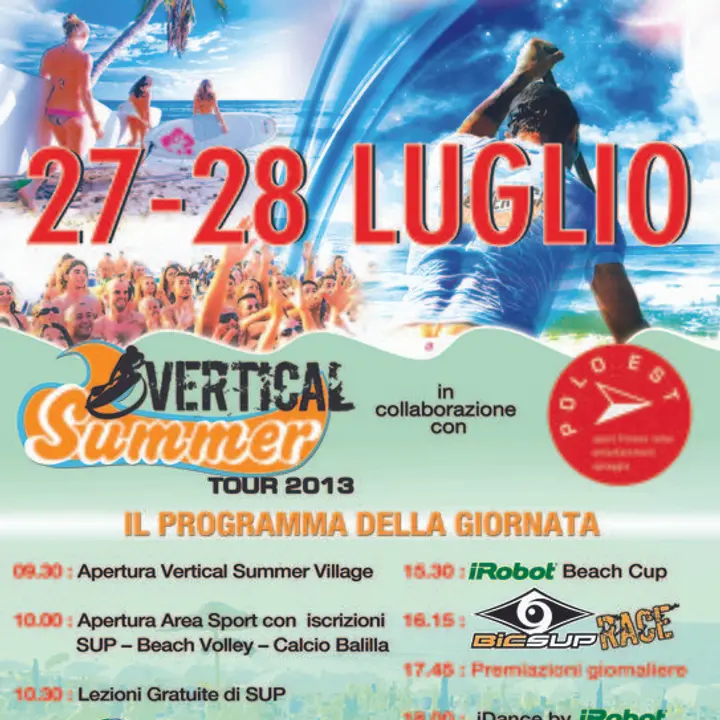 VERTICAL SUMMER TOUR 27-28 luglio 2013