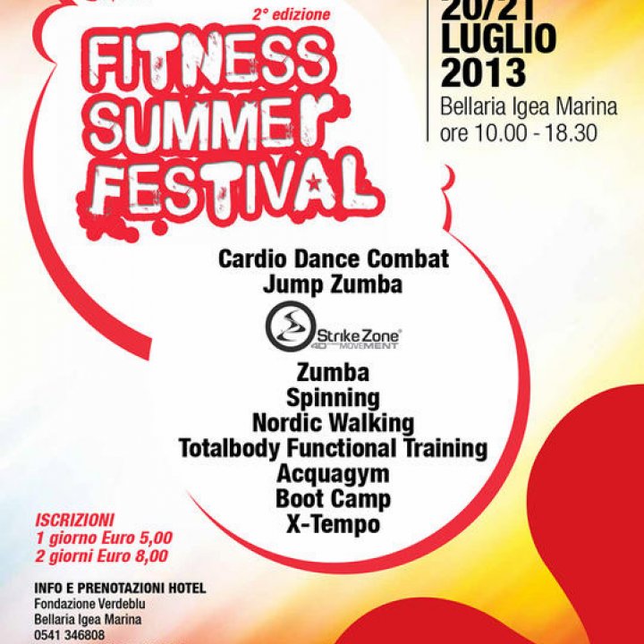 FITNESS SUMMER FESTIVAL 20-21 luglio 2013