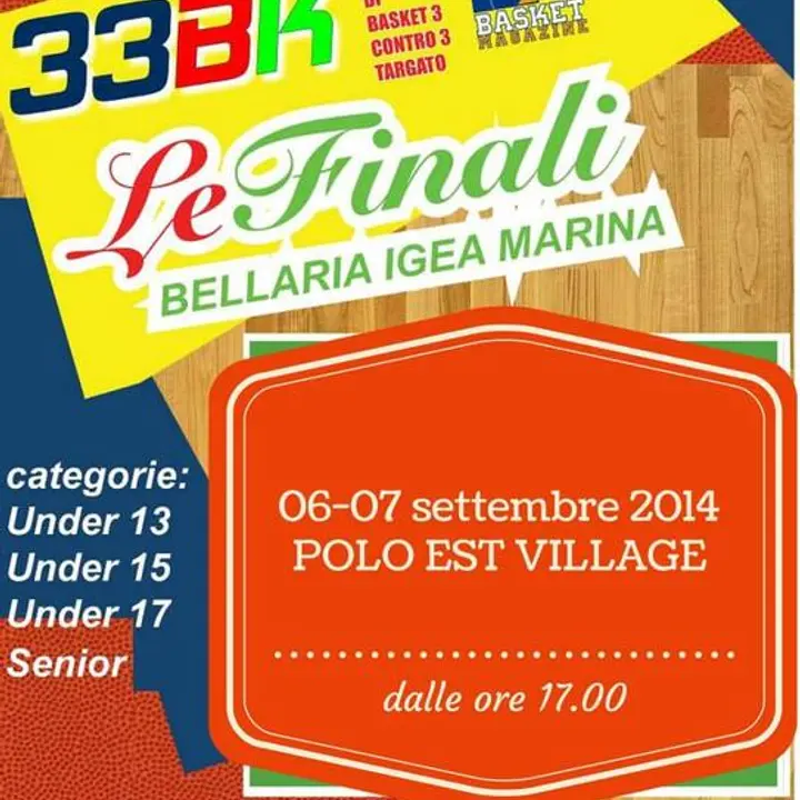 TORNEO NAZIONALE BASKET 33BK 6-7 settembre 2014