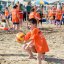 YOUNG VOLLEY ON THE BEACH