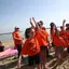 YOUNG VOLLEY ON THE BEACH