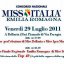 CONCORSO NAZIONALE MISS ITALIA 29 luglio 2011
